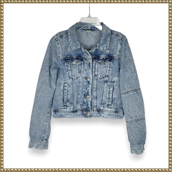 Free People Rumors Denim Jacket XS - Picture 2 of 13